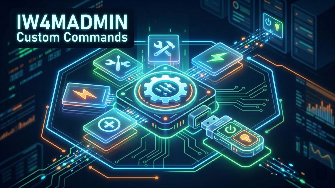 Code editor and terminal for custom admin commands plugin